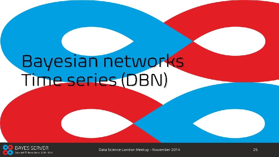 Bayesian networks Time series (DBN) Data Science London Meetup - November 2014 25 