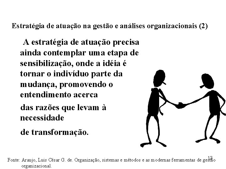 Estratégia de atuação na gestão e análises organizacionais (2) A estratégia de atuação precisa Estratégia de atuação na gestão e análises organizacionais (2) A estratégia de atuação precisa