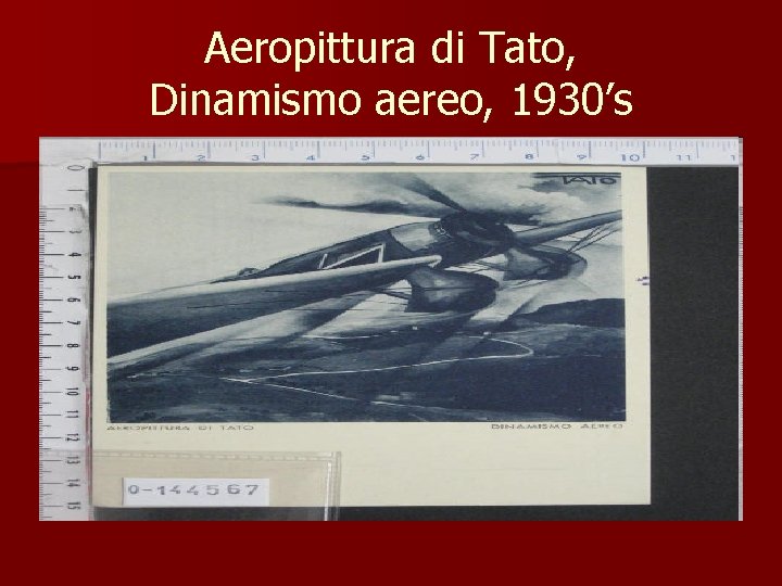 Aeropittura di Tato, Dinamismo aereo, 1930’s 