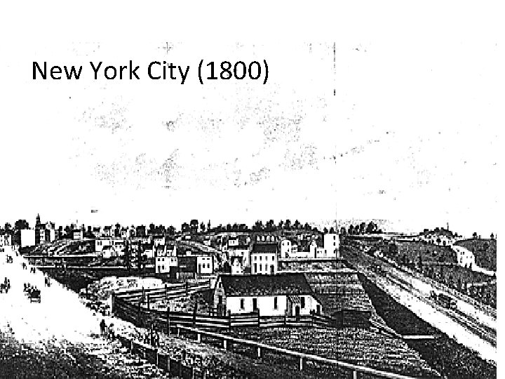 New York City (1800) 