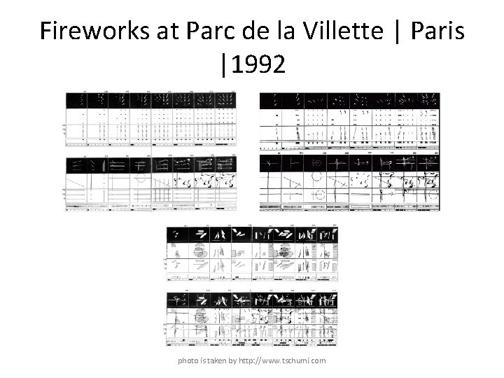 Fireworks at Parc de la Villette | Paris |1992 photo is taken by http: