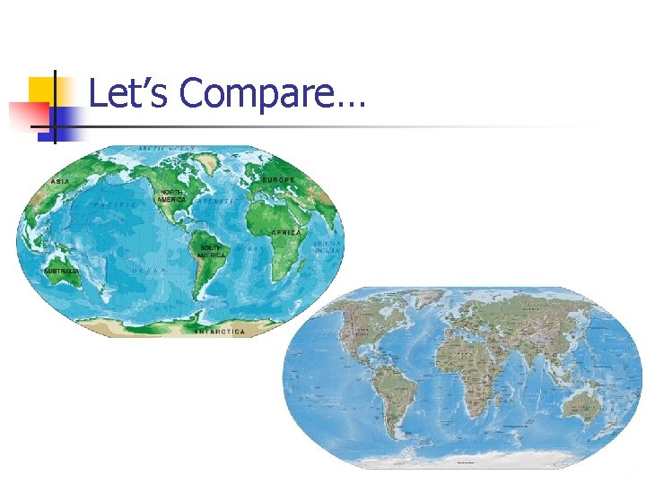 Let’s Compare… 