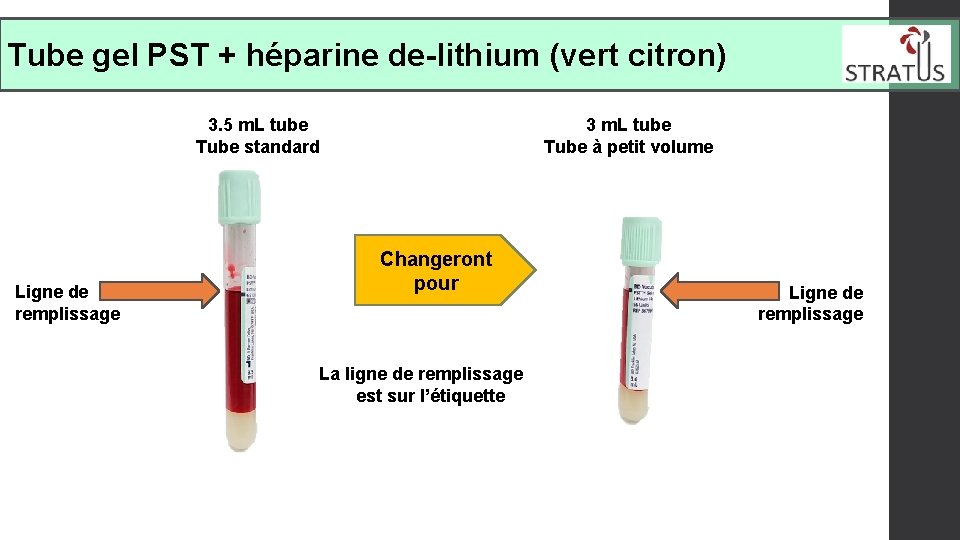 Tube gel PST + héparine de-lithium (vert citron) 3. 5 m. L tube Tube