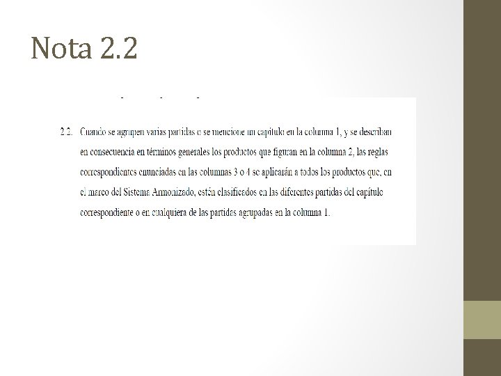 Nota 2. 2 