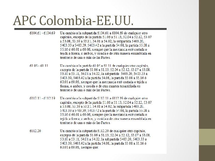 APC Colombia-EE. UU. 