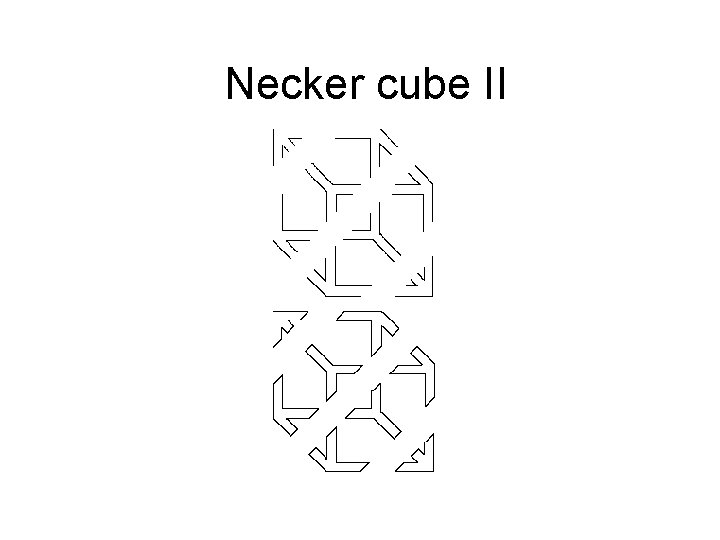 Necker cube II 