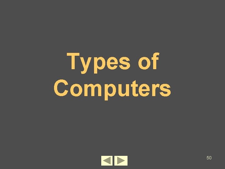Types of Computers 50 