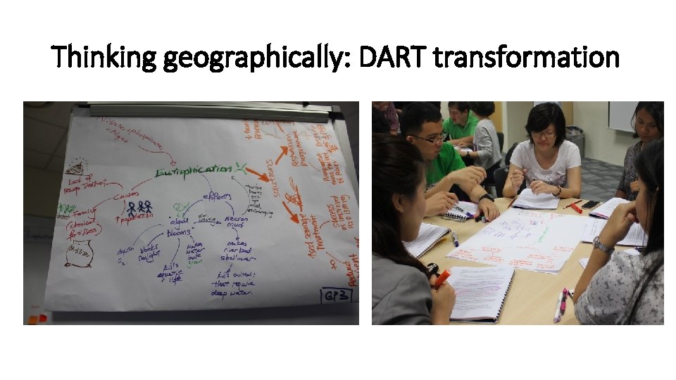 Thinking geographically: DART transformation 