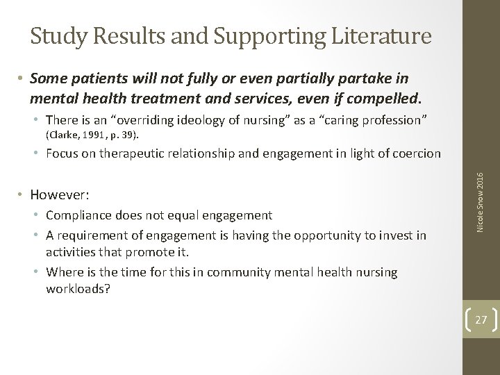 Study Results and Supporting Literature • Some patients will not fully or even partially