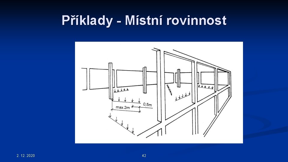 Příklady - Místní rovinnost 2. 12. 2020 42 