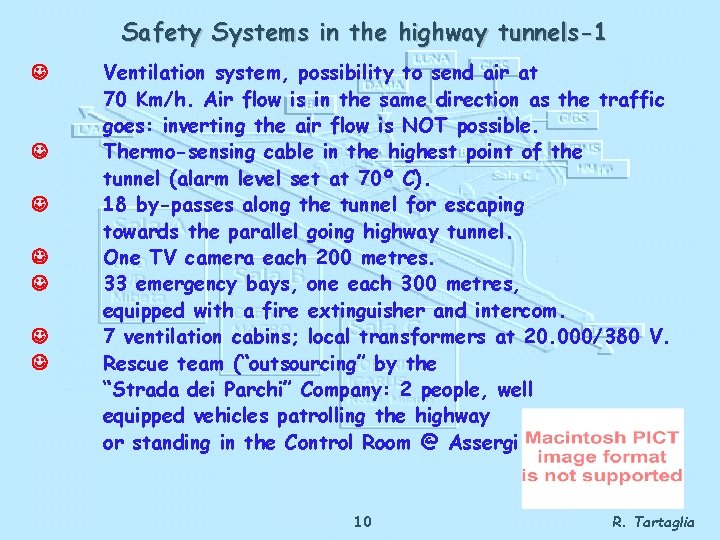 Safety Systems in the highway tunnels-1 Ventilation system, possibility to send air at 70