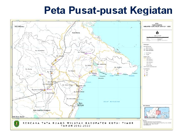 Peta Pusat-pusat Kegiatan 