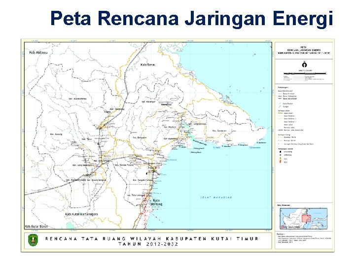 Peta Rencana Jaringan Energi 