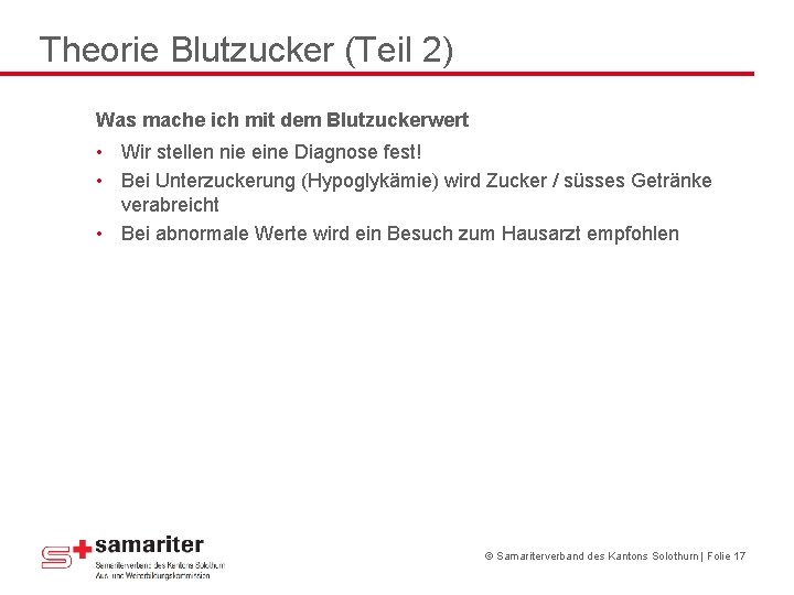 Theorie Blutzucker (Teil 2) Was mache ich mit dem Blutzuckerwert • Wir stellen nie Theorie Blutzucker (Teil 2) Was mache ich mit dem Blutzuckerwert • Wir stellen nie