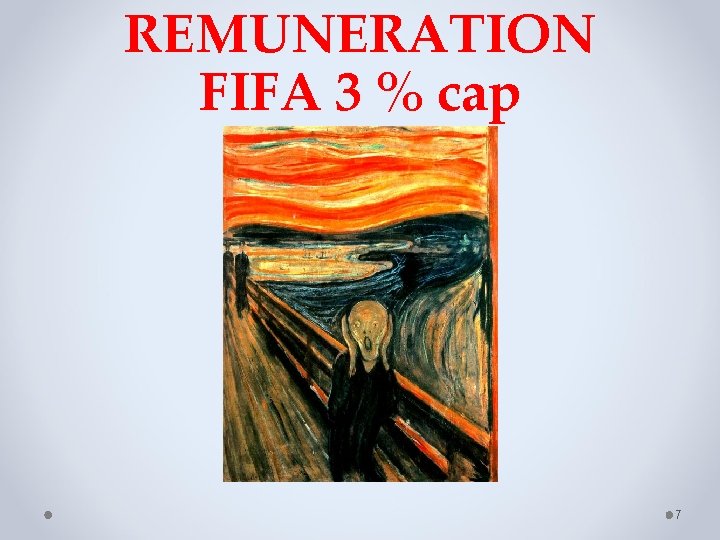 REMUNERATION FIFA 3 % cap 7 