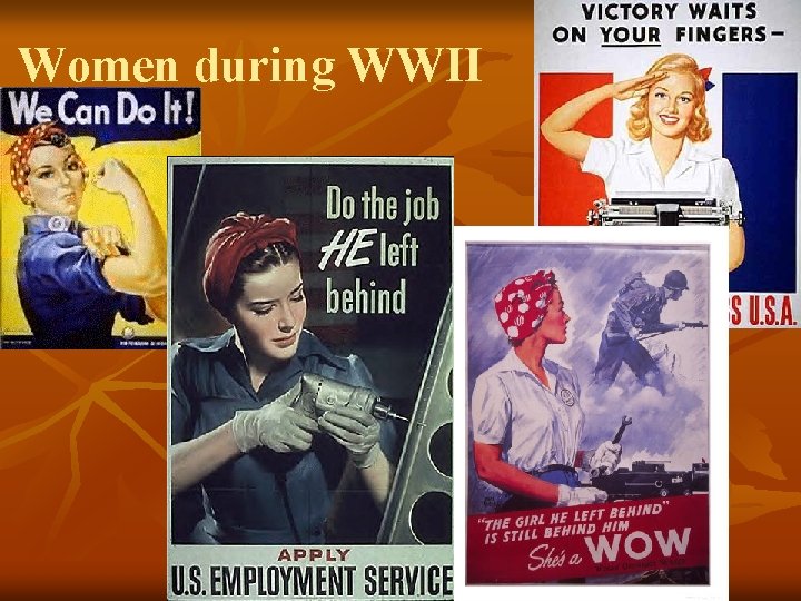 Women during WWII 