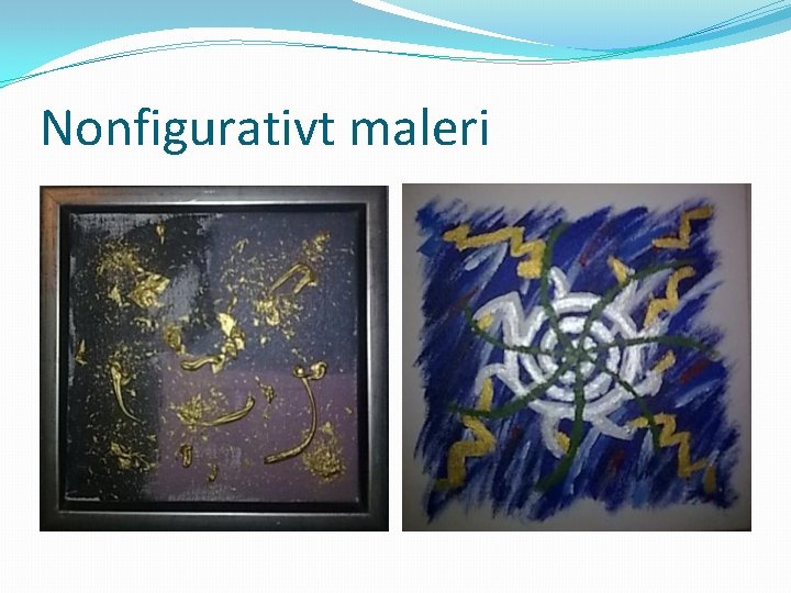 Nonfigurativt maleri 