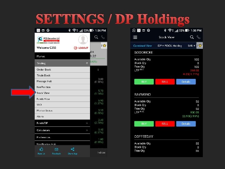 SETTINGS / DP Holdings 