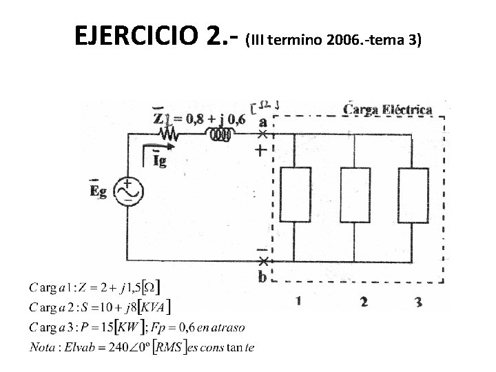 EJERCICIO 2. - (III termino 2006. -tema 3) 
