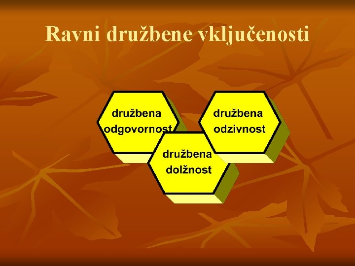 Ravni družbene vključenosti 