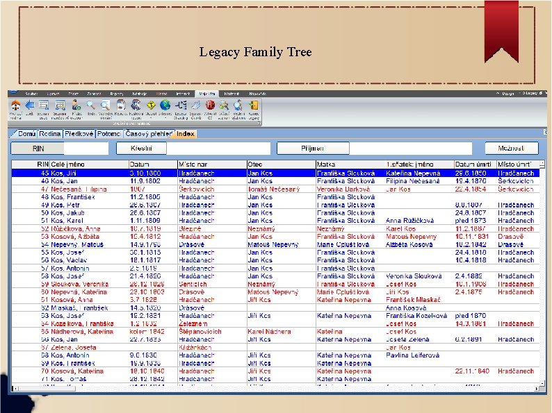 Legacy Family Tree 