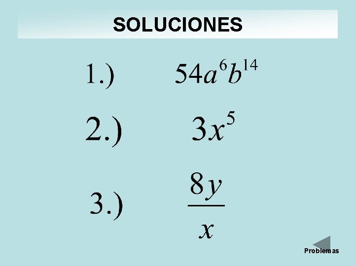 SOLUCIONES Problemas 