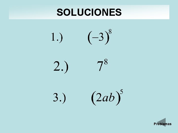 SOLUCIONES Problemas 