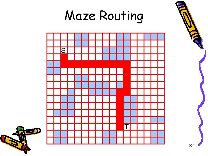 Maze Routing S T 82 