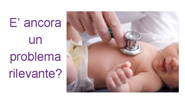 E’ ancora un problema rilevante? 