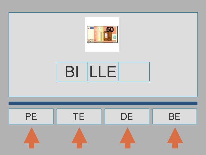 BI LLE PE TE DE BE 