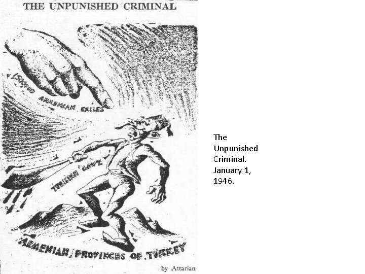 The Unpunished Criminal. January 1, 1946. The Unpunished Criminal. January 1, 1946.