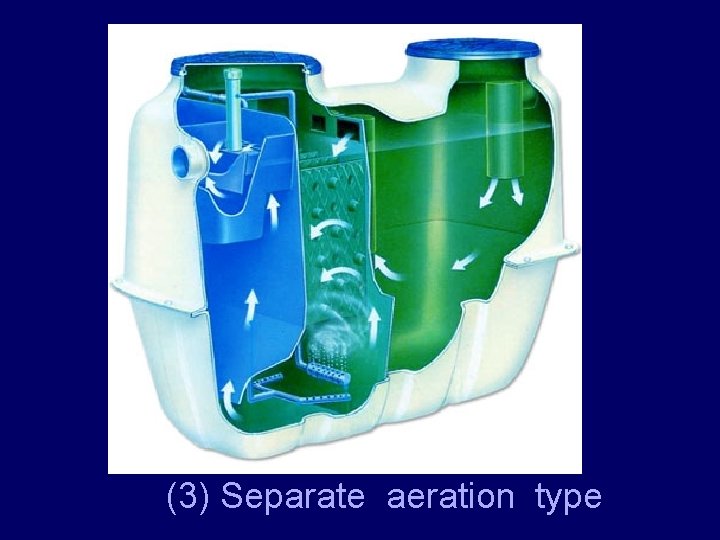 (3) Separate aeration type 