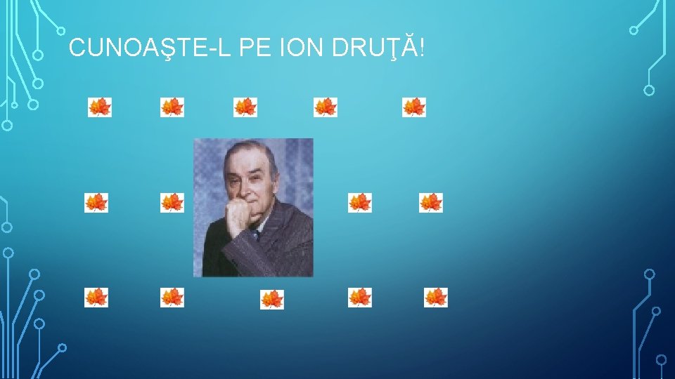 CUNOAŞTE-L PE ION DRUŢĂ! 