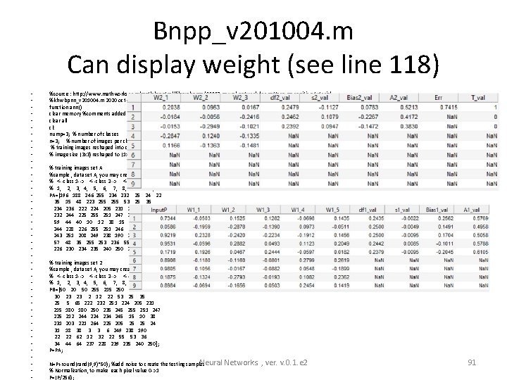 Bnpp_v 201004. m Can display weight (see line 118) • • • • •