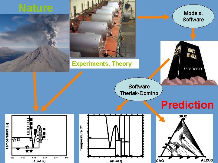 Nature Models, Software Experiments, Theory Database Software Theriak-Domino Prediction 