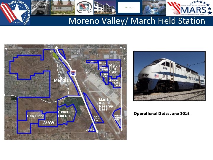 Moreno Valley/ March Field Station LNR USDA Joint Warfare Green Acres Meridian Ben Clark