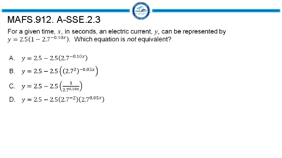 MAFS. 912. A-SSE. 2. 3 