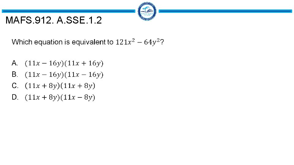 MAFS. 912. A. SSE. 1. 2 