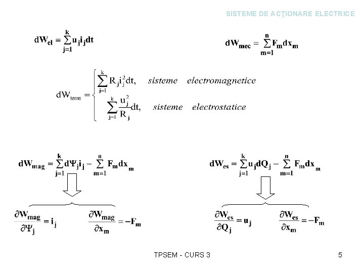 SISTEME DE ACŢIONARE ELECTRICE TPSEM - CURS 3 5 