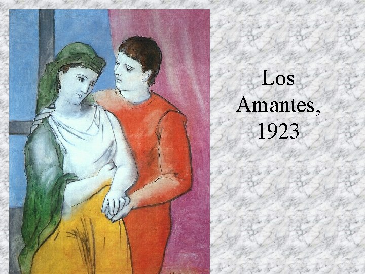 Los Amantes, 1923 