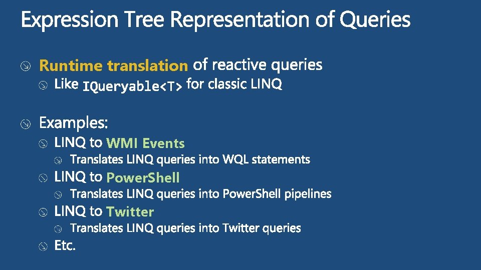 Runtime translation WMI Events Power. Shell Twitter 