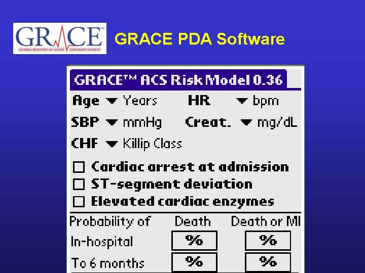 GRACE PDA Software 