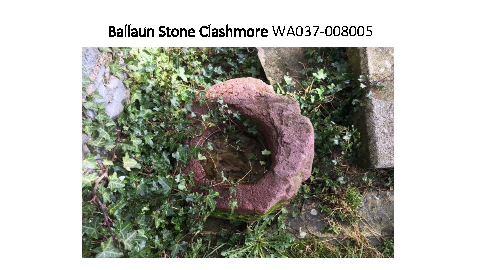 Ballaun Stone Clashmore WA 037 -008005 