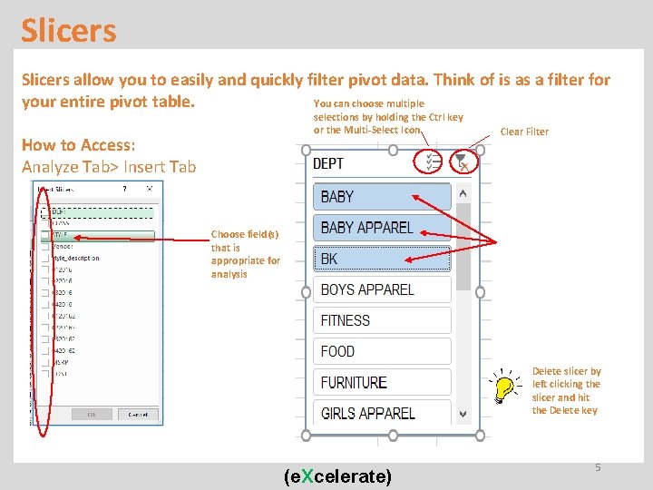 Slicers DB Admin creates new database & tables Microsoft Excel, Access, You can choose Slicers DB Admin creates new database & tables Microsoft Excel, Access, You can choose