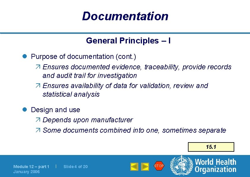 Basic Principles of GMP Documentation Part 1 15