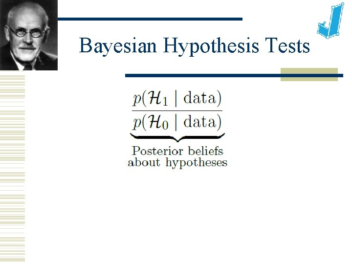 Bayesian Hypothesis Tests 