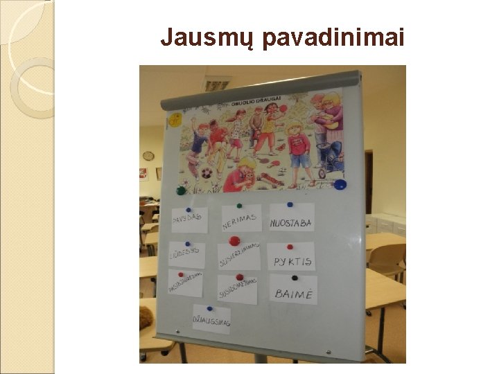 Jausmų pavadinimai 