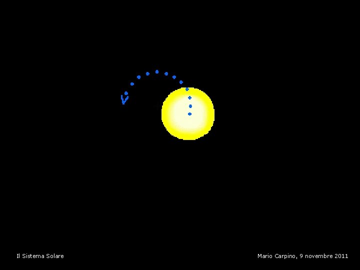 Il Sistema Solare Mario Carpino, 9 novembre 2011 