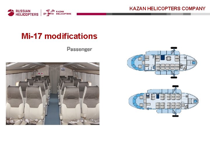 KAZAN HELICOPTERS COMPANY Mi-17 modifications Passenger 