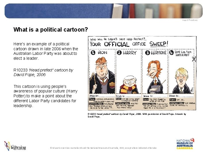 What is a political cartoon? Here’s an example of a political cartoon drawn in